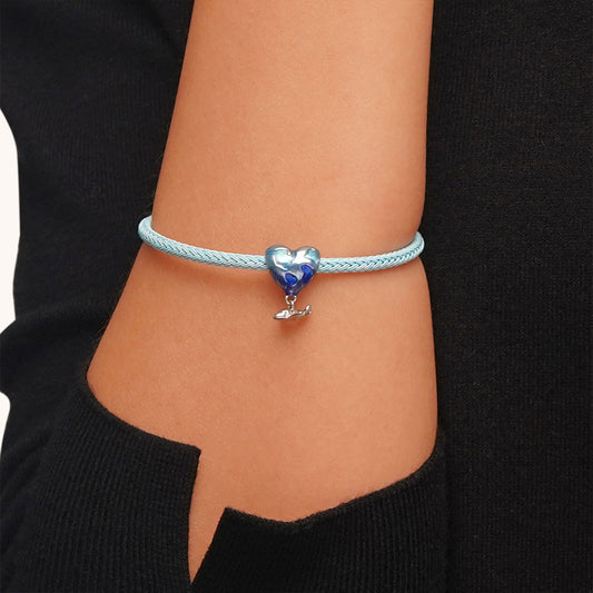 Gnoce Sky Blue Basic Bracelet_5