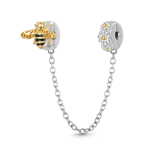 Gnoce Honey Bee Safety Chain Charm_1