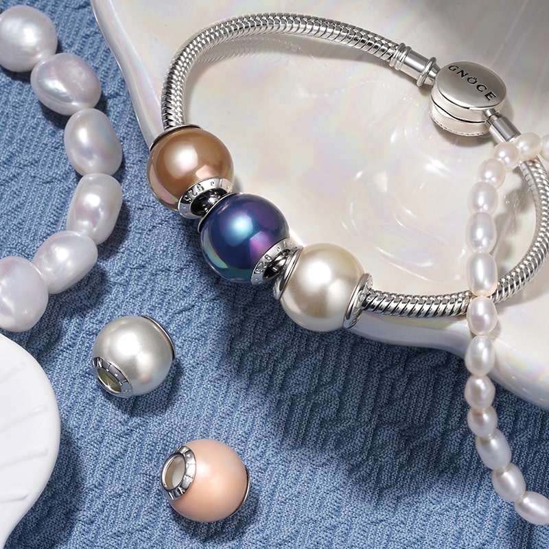 Gnoce Classic White Pearl Charm_3
