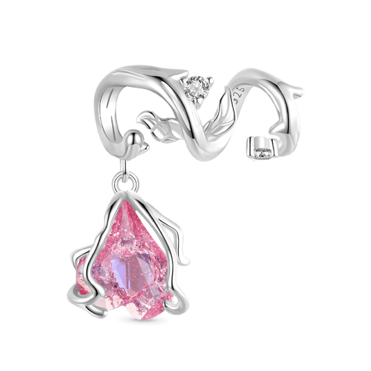 Gnoce Pink Withered Rose Charm_1