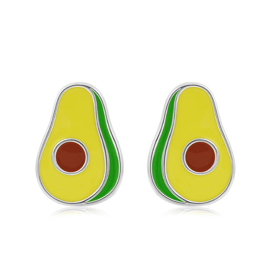 Gnoce Avocado Stud Earrings_1