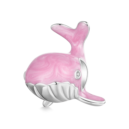 Gnoce Pink Sea Whale Charm_1