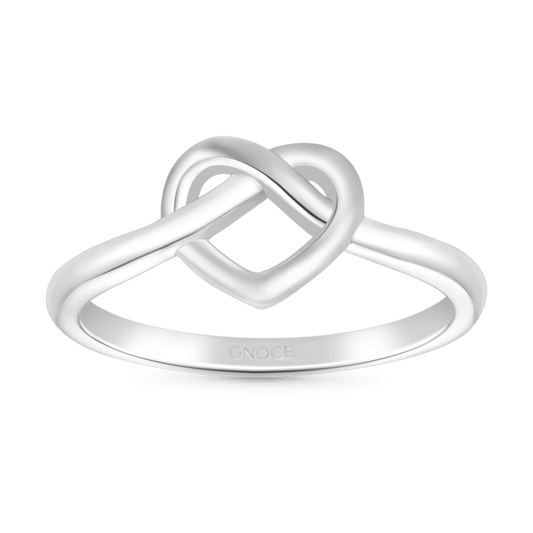 Gnoce Heart Love Knot Ring_1
