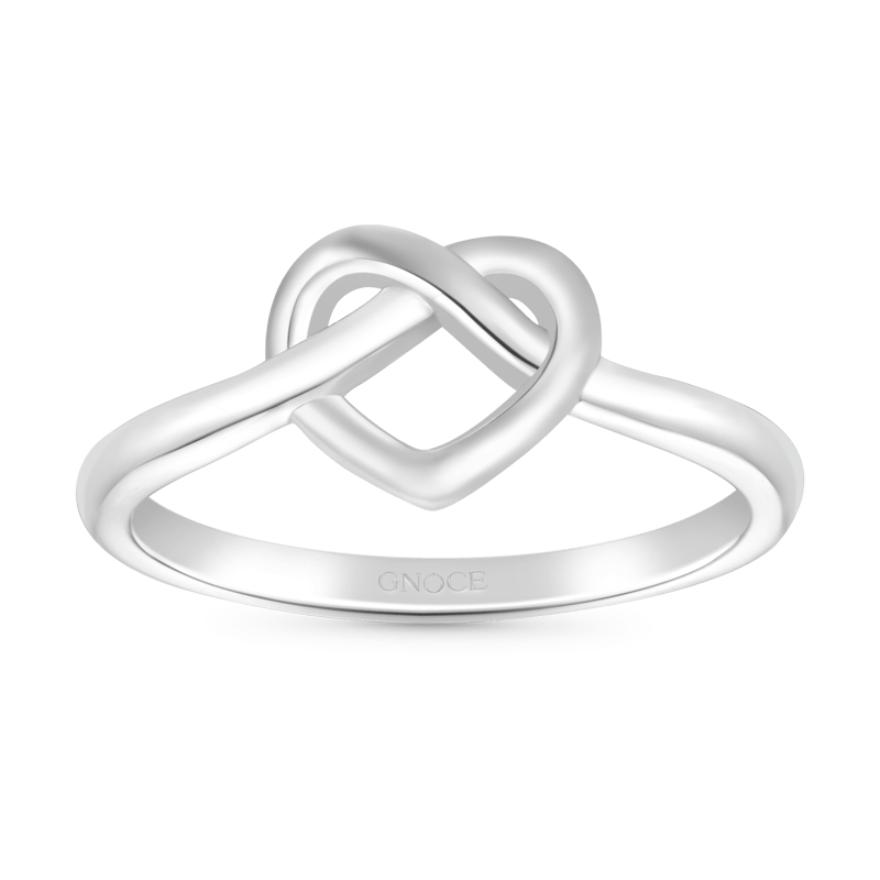 Gnoce Heart Love Knot Ring_1