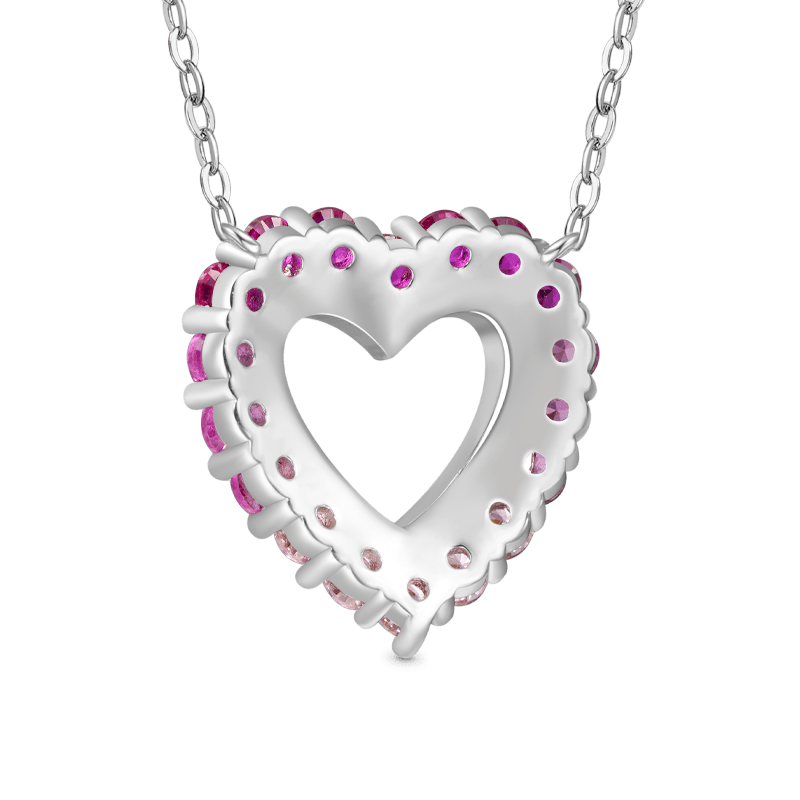 Gnoce Heart Gradient Necklace_2