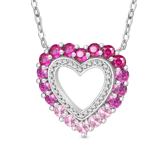 Gnoce Heart Gradient Necklace_1