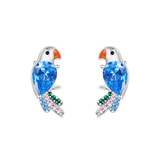 Gnoce Parrot Stud Earrings_1