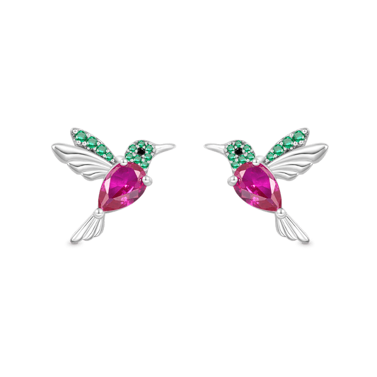 Gnoce Hummingbird Stud Earrings_1