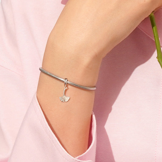 Gnoce Ginkgo Leaf Pendant Dangle Charm_6