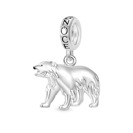 Gnoce Grizzly Bear Pendant Dangle Charm_1