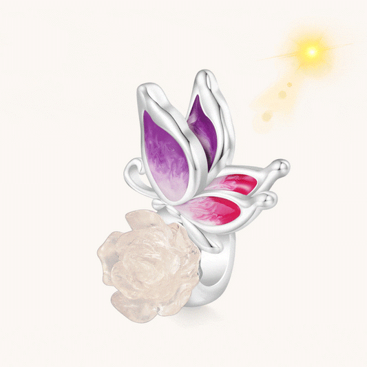 Gnoce Color-changing Butterfly Camellia Charm_1