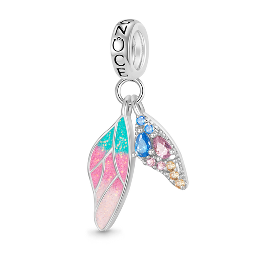 Gnoce Butterfly Wings Pendant Dangle Charm_1