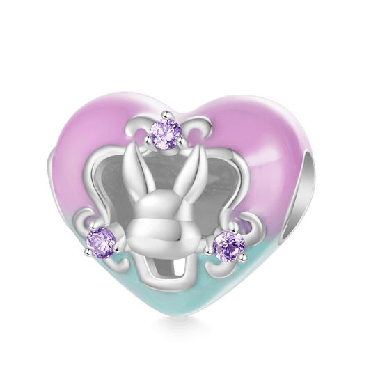 Gnoce Easter Bunny Heart Charm_1