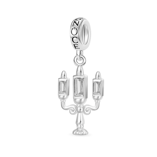 Gnoce Burning Candelabra Pendant Dangle Charm_1