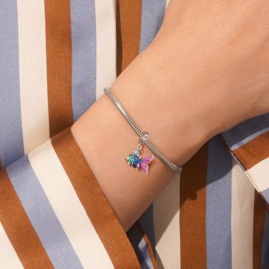 Gnoce Ocean Goldfish Pendant Dangle Charm_6