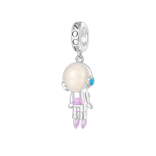 Gnoce Glow-in-the-Dark Space Astronaut Pendant Dangle Charm_1