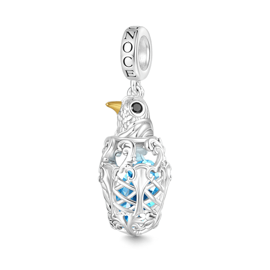 Gnoce Splendor Solis Three-headed Eagle Pendant Dangle Charm_1