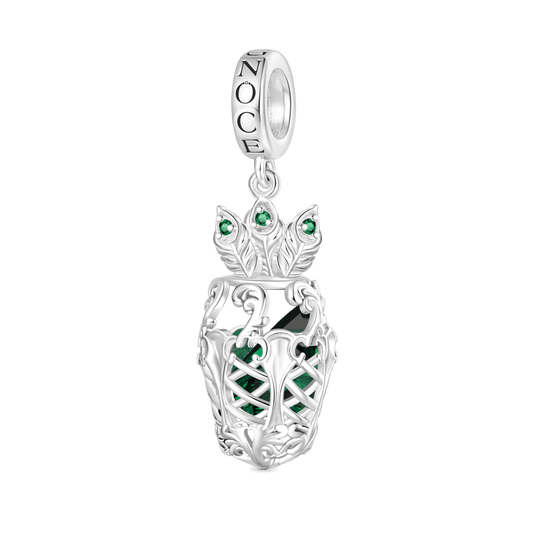 Gnoce Splendor Solis Peacock Tail Pendant Dangle Charm_1