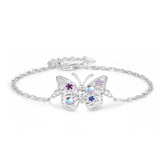 Gnoce Adjustable Flying Butterfly Bracelet_1