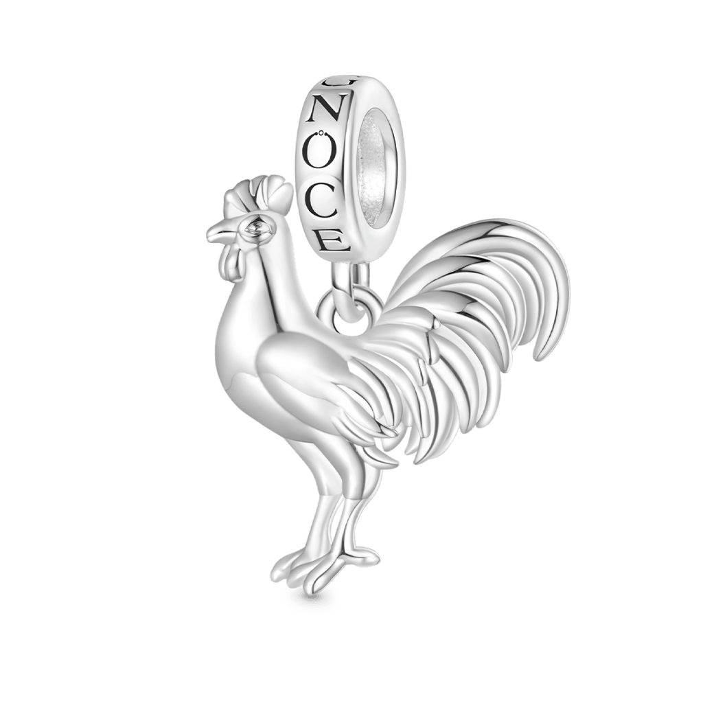 Gnoce Gallic Rooster Pendant Dangle Charm_1
