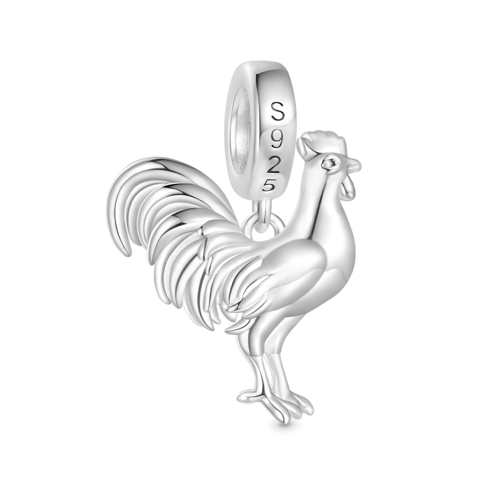 Gnoce Gallic Rooster Pendant Dangle Charm_2