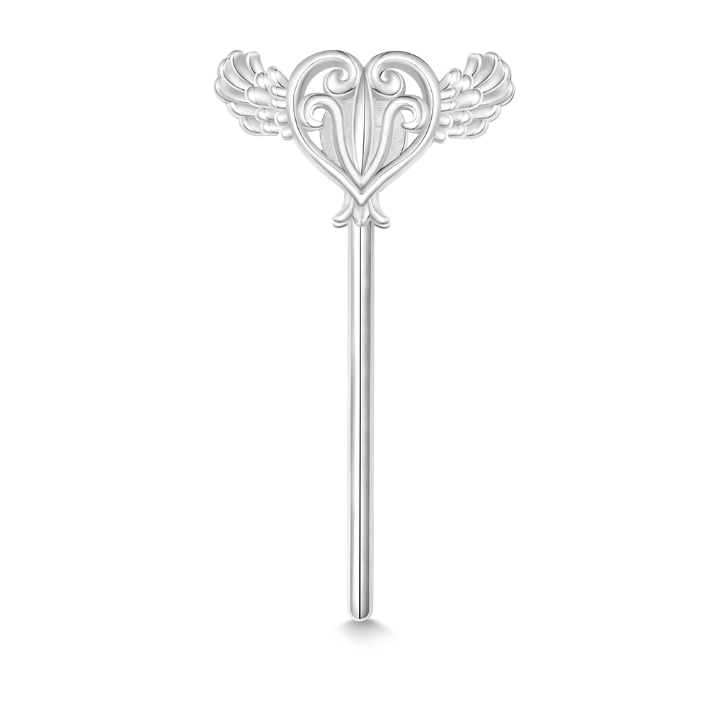 Gnoce Magic Wand Sensor Light-up Wireless Pink Heart Charm_4