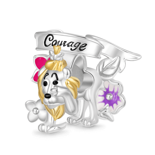 Gnoce The Wonderful Wizard of Oz Cowardly Lion Charm_1