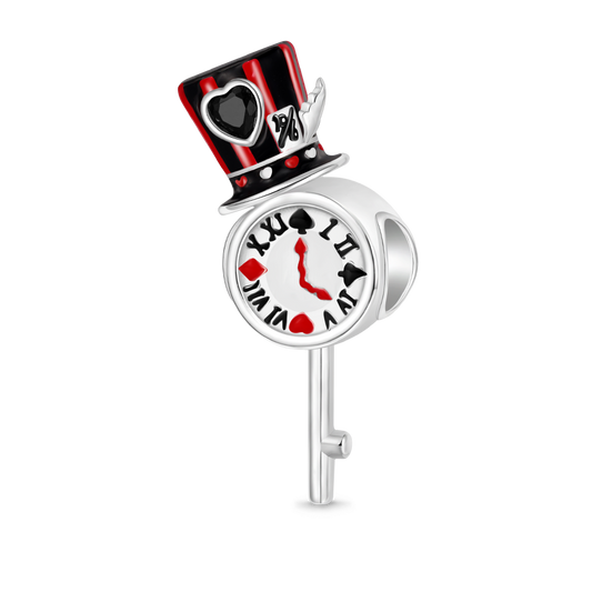 Gnoce Mad Hatter Hat Pocket Watch Charm_1