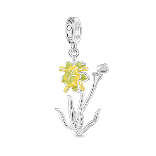Gnoce Temple of Flora Tropical Pitcher Plant Pendant Dangle Charm_1