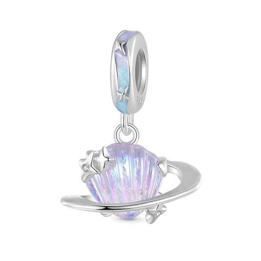 Gnoce Color Shell Planet Pendant Dangle Charm_1