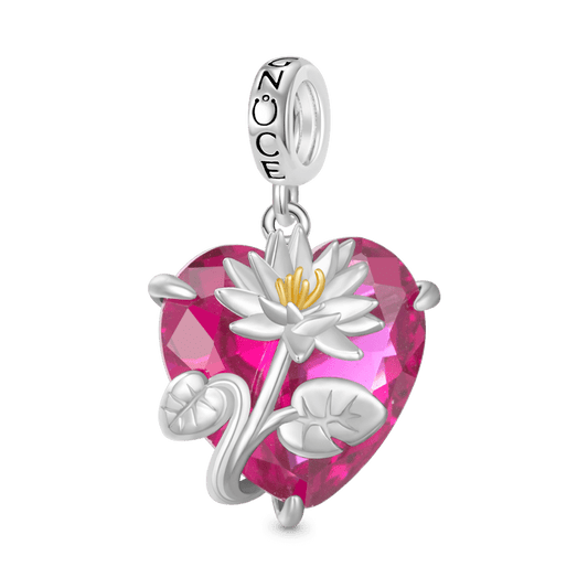 Gnoce Delicacy Birthday Flowers Pendant Dangle Charm_1