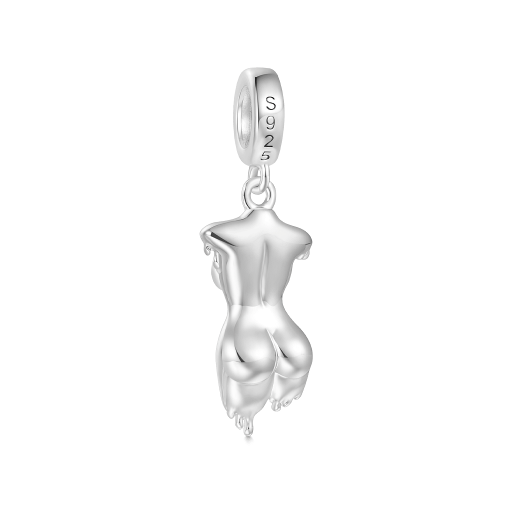 Gnoce Girl Power Human Body Pendant Dangle Charm_2