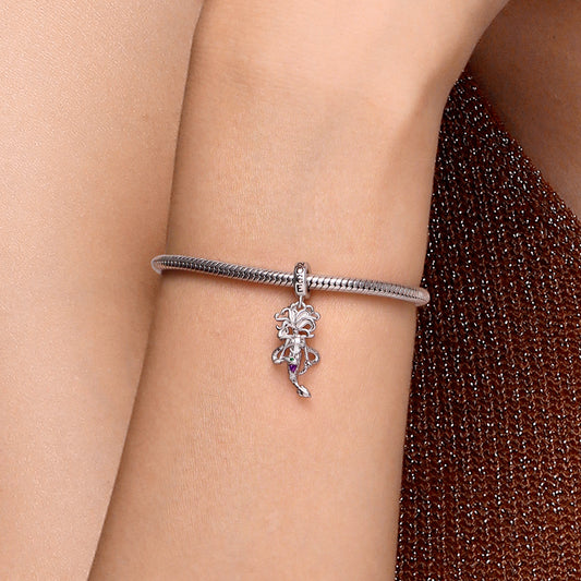 Gnoce Little Mermaid Sea Witch Pendant Dangle Charm_6