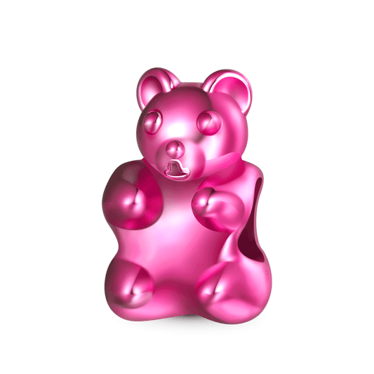Gnoce Pink Gummy Bear Candy Charm_1