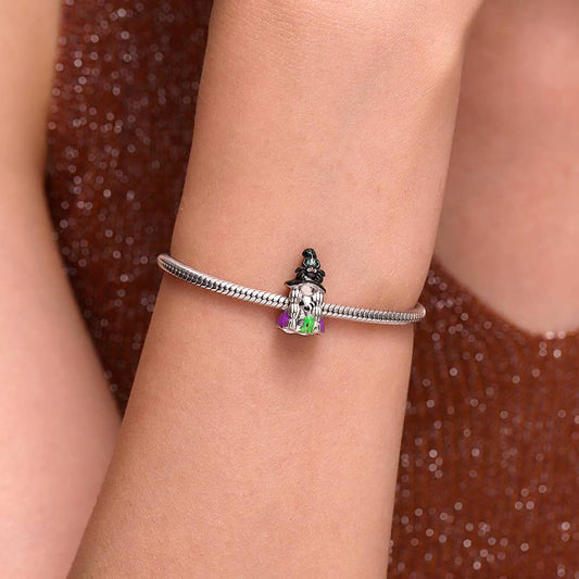 Gnoce Halloween Gnome Witch Spider Hat Charm_5