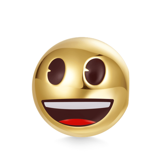 Gnoce emoji Smiling Face with Big Eyes Charm_1
