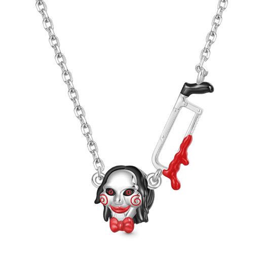 Gnoce Horror SAW Billy Necklace_1