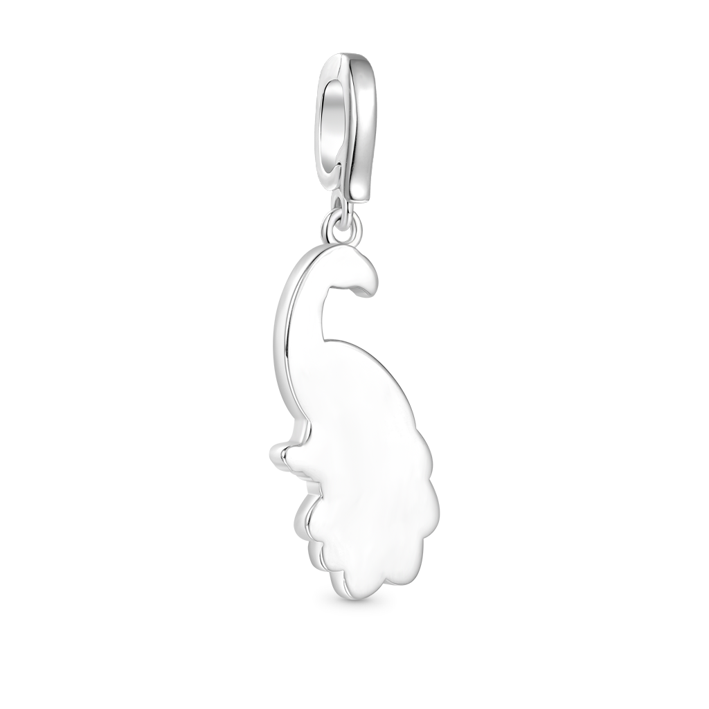 Gnoce Peacock Spreads Its Tail Clasp Clusters Charm_2