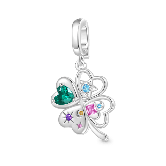 Gnoce Four Leaf Clover Clasp Clusters Charm_1