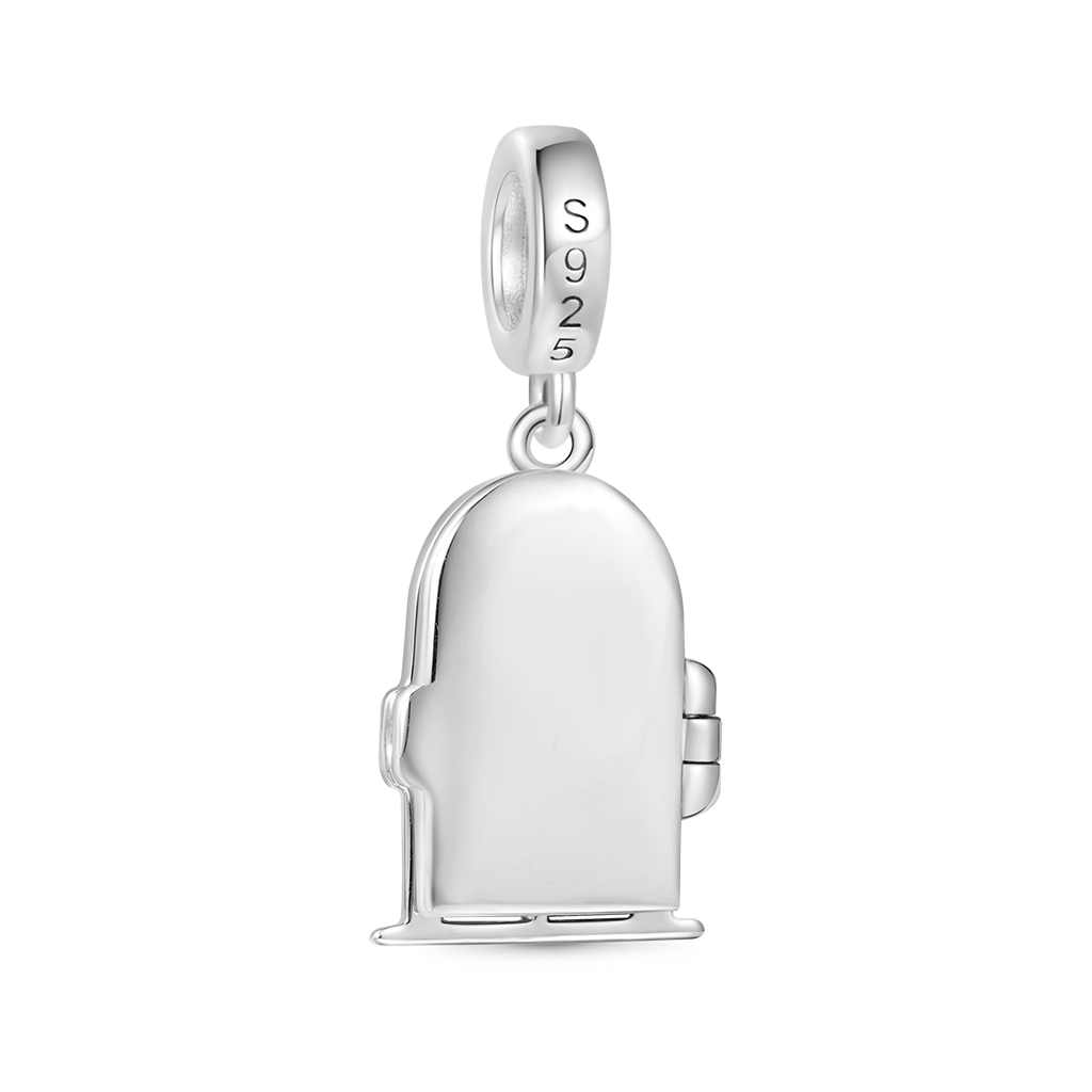 Gnoce Window View Kitten Openable Pendant Dangle Charm_3