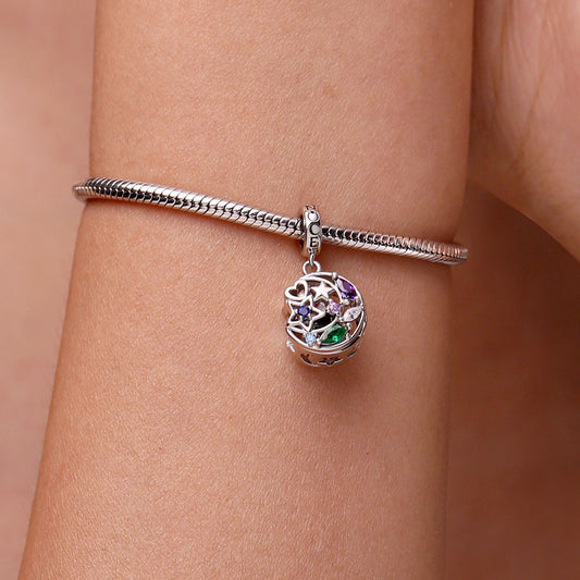 Gnoce Wireless LED Glow Star Moon Pendant Dangle Charm_7