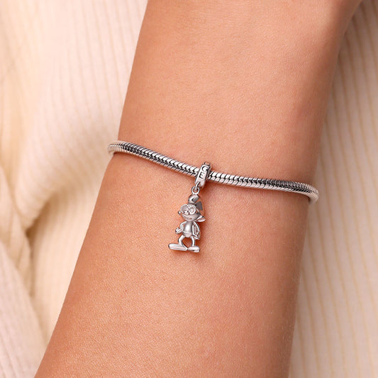 Gnoce Brainy Smurf Pendant Dangle Charm_6