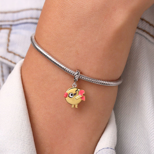 Gnoce Matching Choco's Heart  Pendant Dangle Charm_6