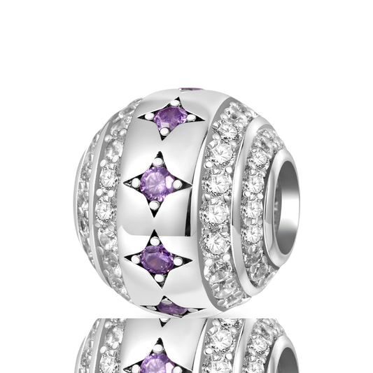 Gnoce Stars Shine Bright Birthstone Charm_1