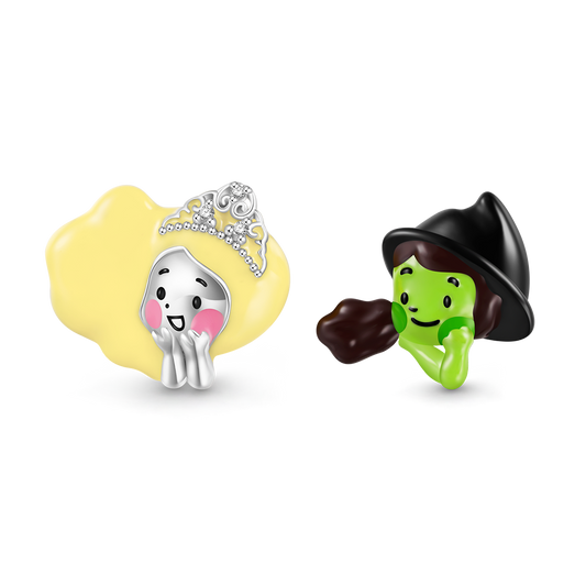 Gnoce Mismatched Wicked Witch Stud Earrings_1