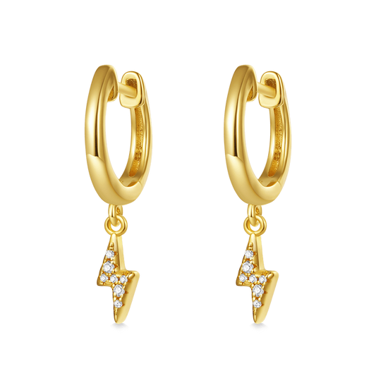 Gnoce Lightning Bolt Dangle Earrings_1