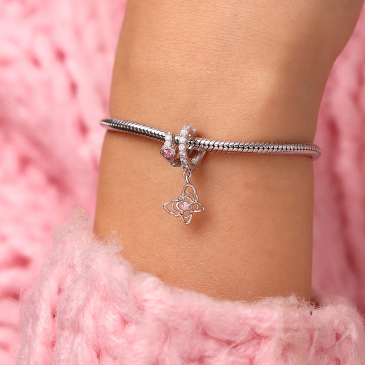 Gnoce Valentine's Day Butterfly Love Letter Personalized Charm_6