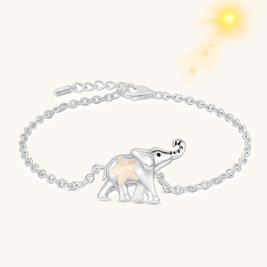 Gnoce Color-changing Animal Elephant Bracelet_1