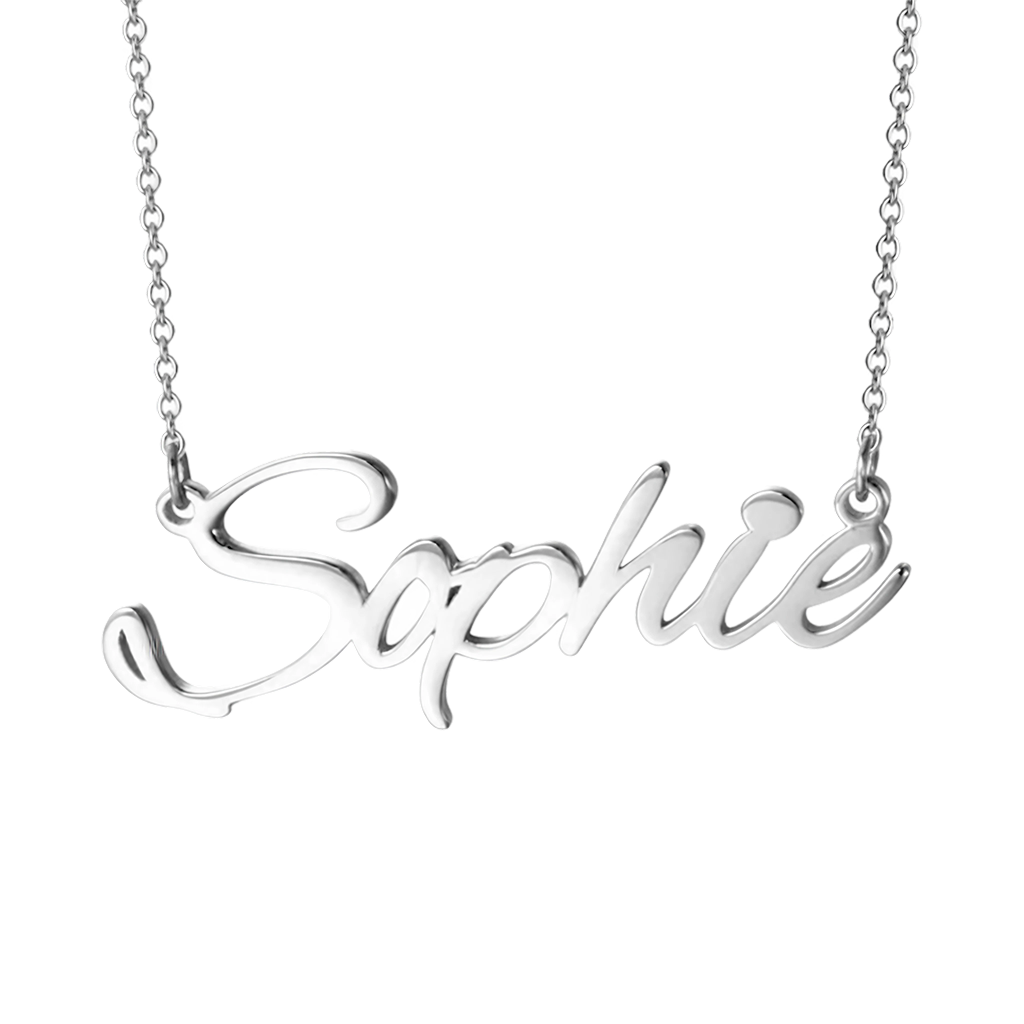 Gnoce Sophie - Personalized Name Tricolor Necklace_3