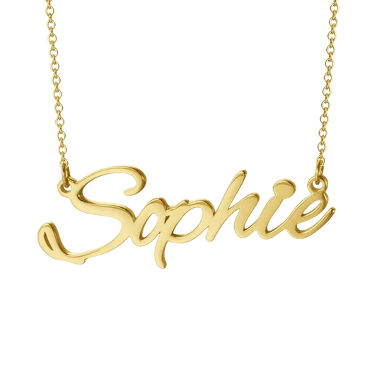 Gnoce Sophie - Personalized Name Tricolor Necklace_1